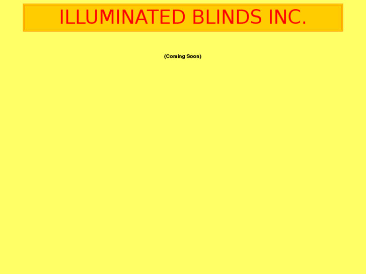 www.illuminatedblinds.com