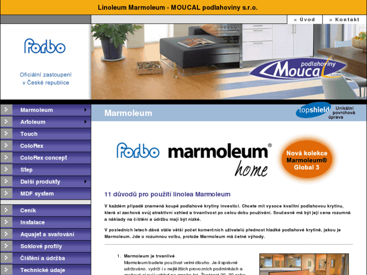 www.marmoleumlinoleum.cz