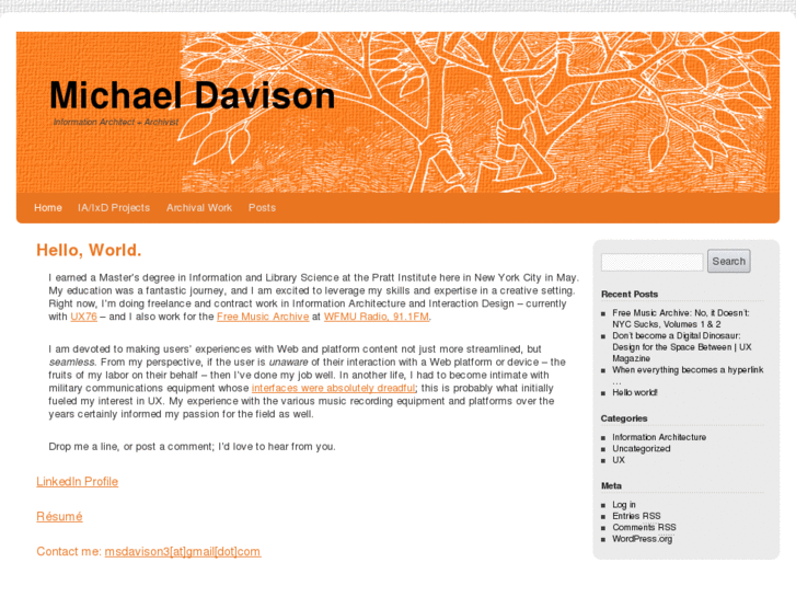 www.michaeldavison.net