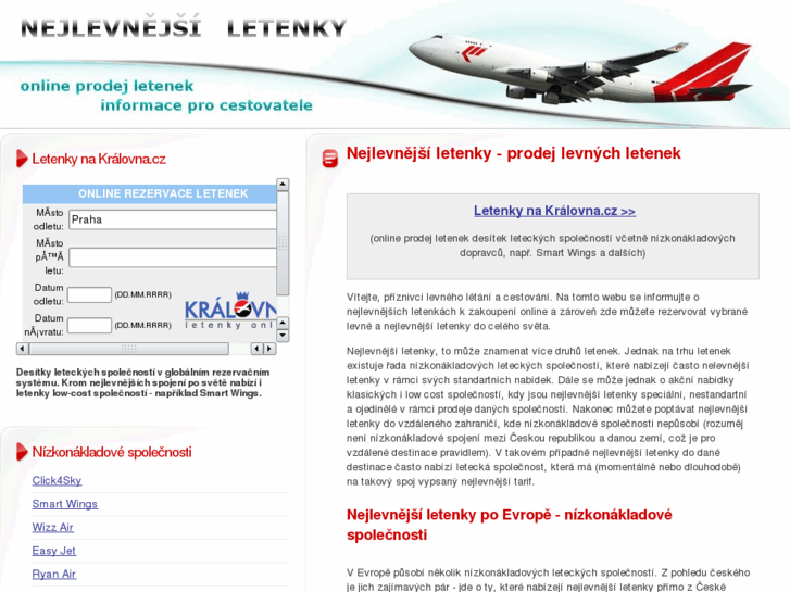 www.nejlevnejsi-letenky-online.cz