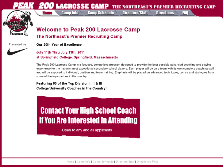 www.peak200lacrosse.com