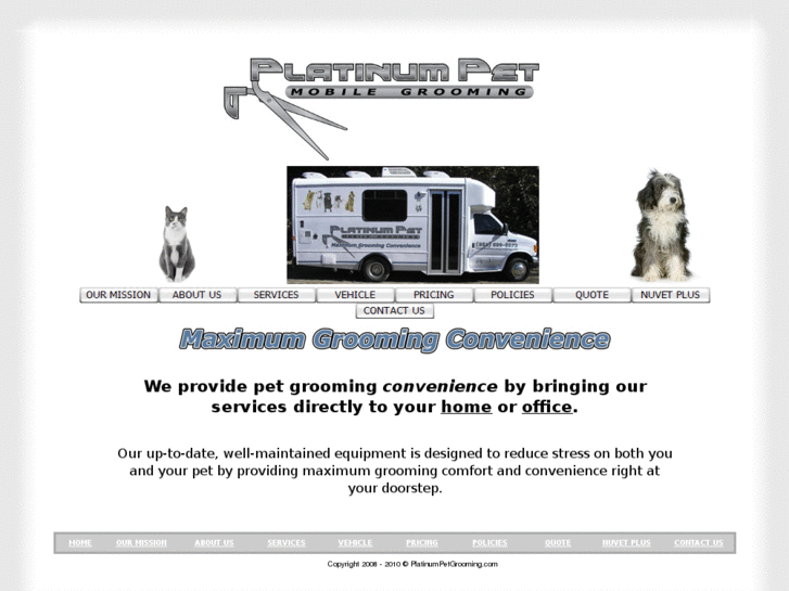 www.platinumpetgrooming.com