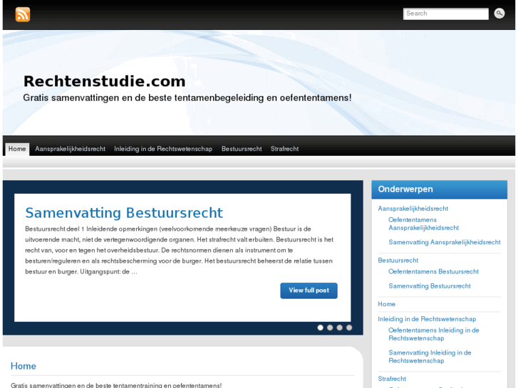 www.rechtenstudie.com