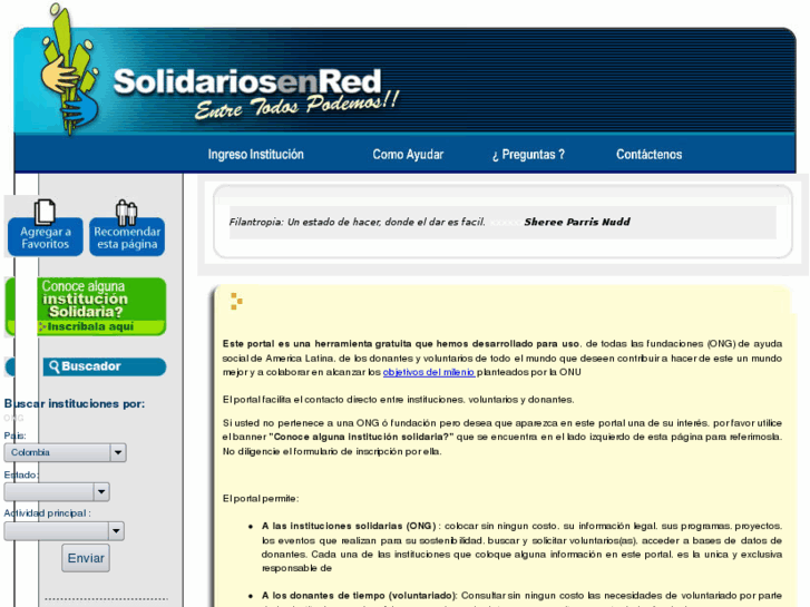 www.solidariosenred.org