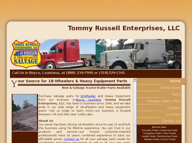 www.tommyrussellsalvage.com