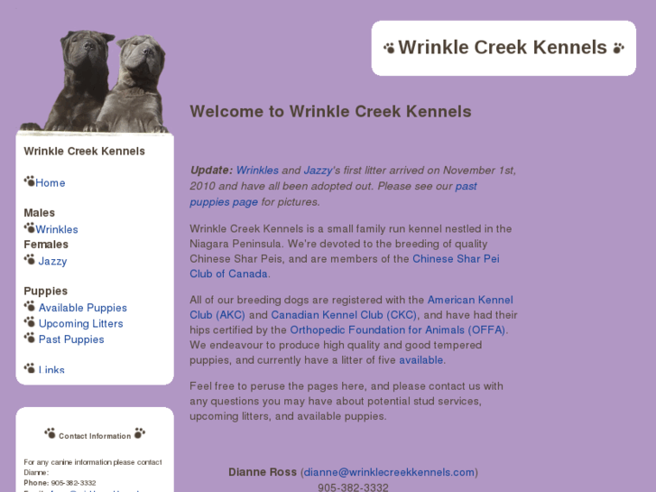 www.wrinklecreekkennels.com