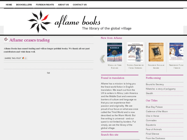 www.aflamebooks.com