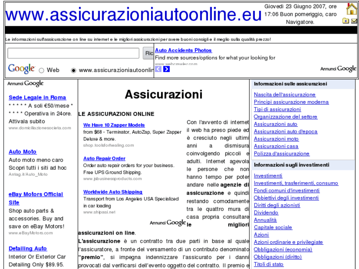 www.assicurazioniautoonline.eu