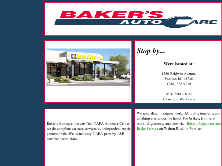 www.bakersautocare.com