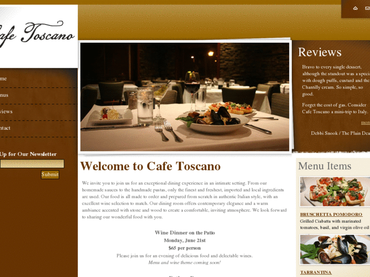 www.cafetoscanoinaurora.com