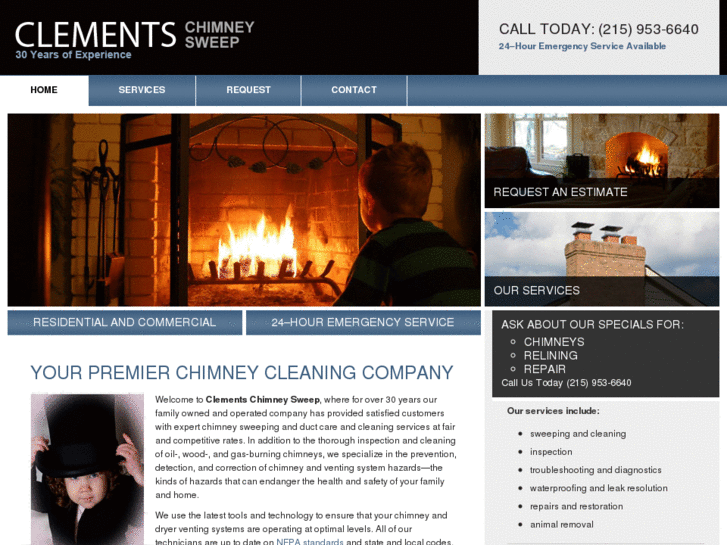 www.clementschimneysweep.com