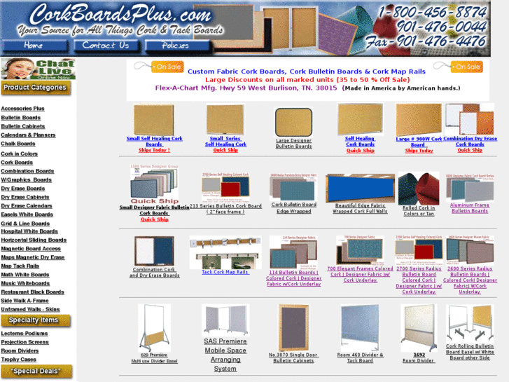 www.corkboardsplus.com