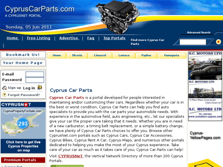 www.cypruscarparts.com