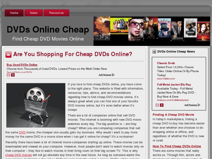 www.dvdsonlinecheap.com