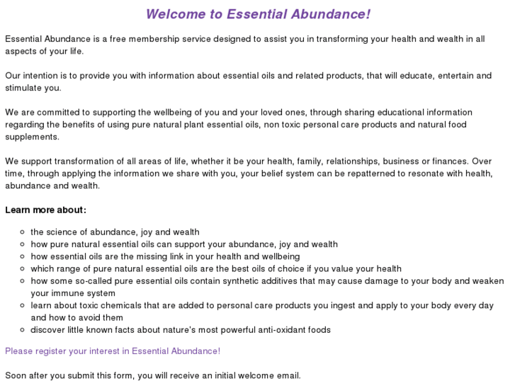 www.essential-abundance.com