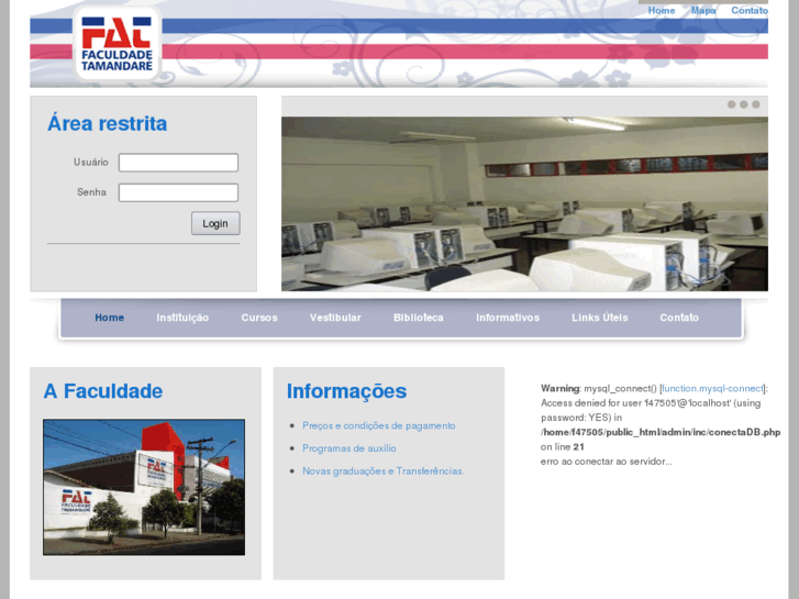 www.faculdadetamandare.com