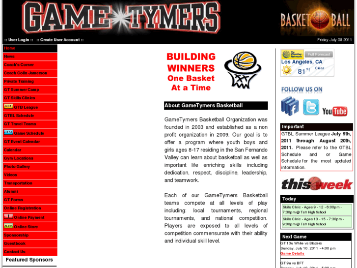 www.gametymersbasketball.com