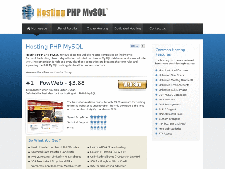 www.hostingphpmysql.com