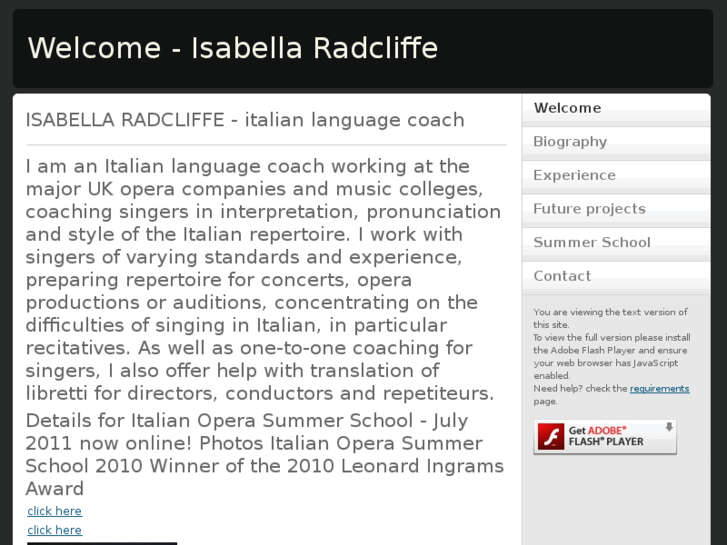 www.isabellaradcliffe.com