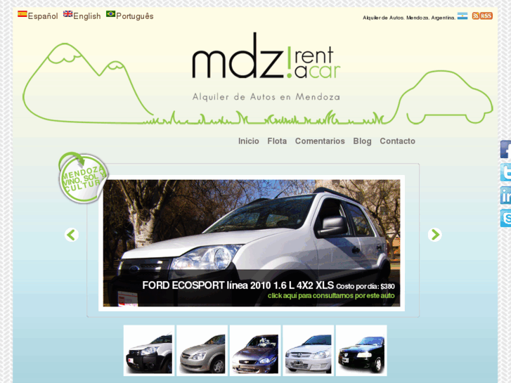 www.mdzrentacar.com