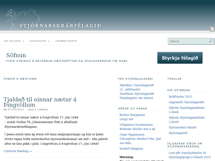 www.stjornarskrarfelagid.is