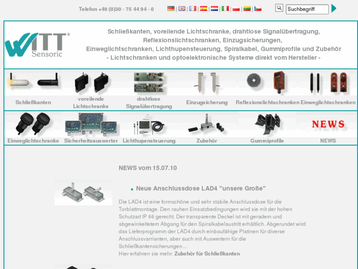 www.witt-sensoric.de