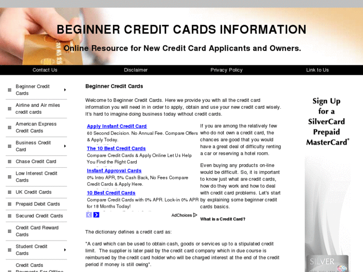 www.beginnercreditcards.org