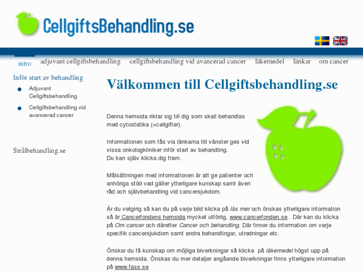 www.cellgiftsbehandling.se