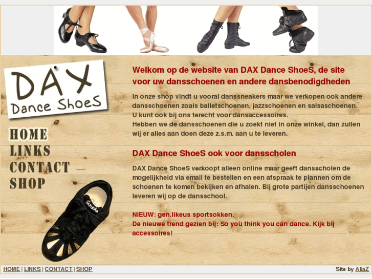 www.daxdanceshoes.nl