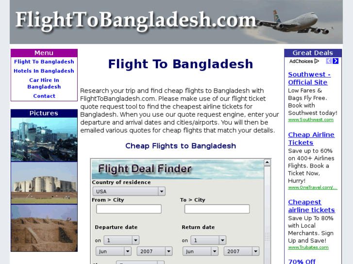 www.flighttobangladesh.com