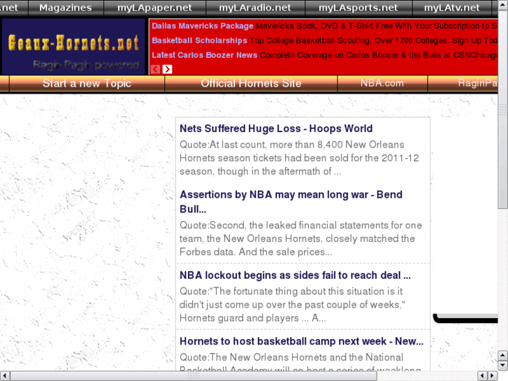 www.geaux-hornets.net