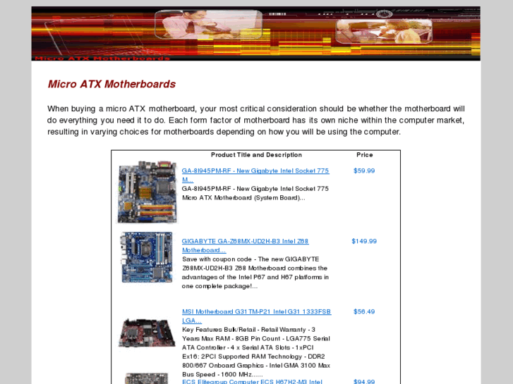 www.microatxmotherboards.com