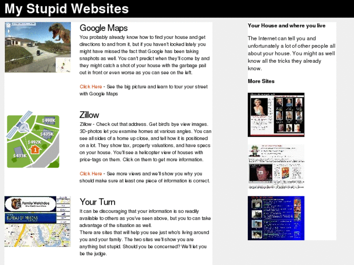 www.mystupidwebsites.com