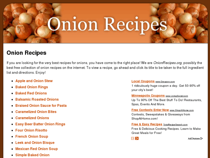 www.onionrecipes.org