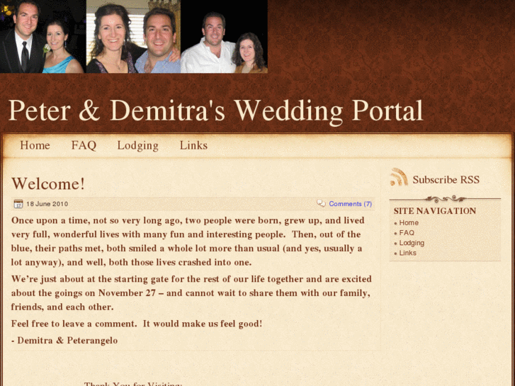 www.peteranddemitra.com