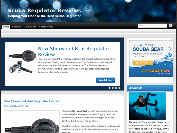 www.scubaregulatorreviews.org