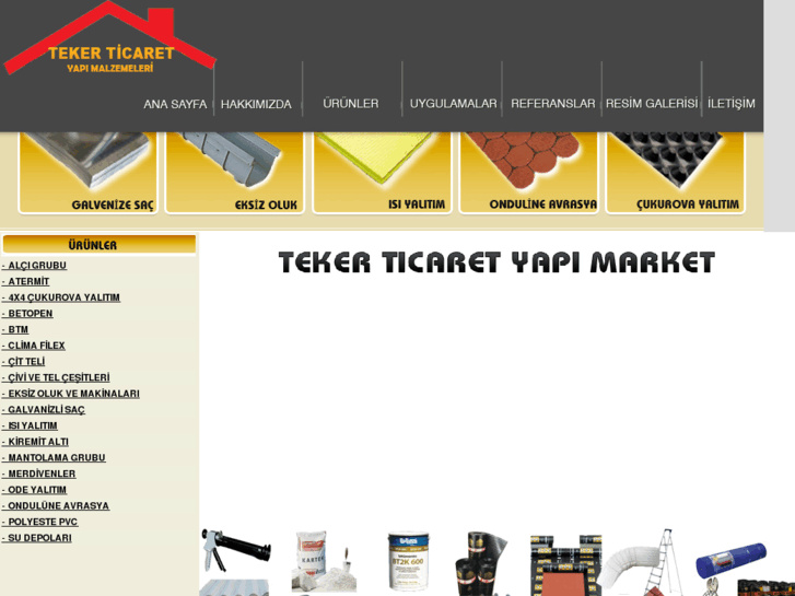 www.tekeryapimalzemeleri.com