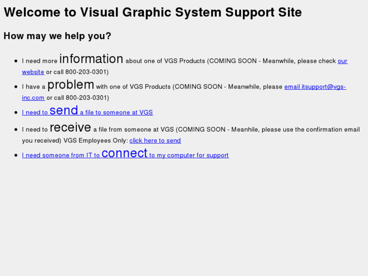 www.vgssupport.com