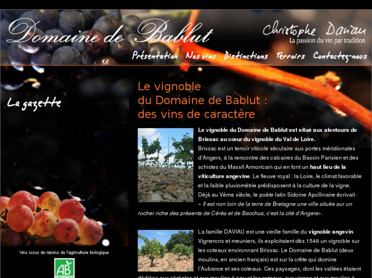 www.vignobles-daviau.fr