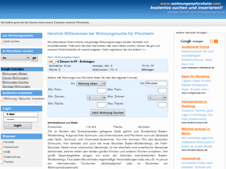 www.wohnungenpforzheim.com