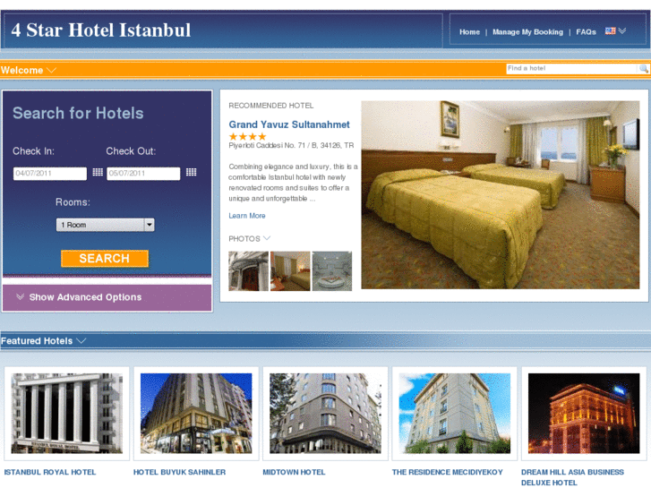 www.4starhotelistanbul.com