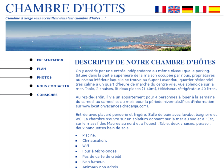 www.chambrehotes-draganja.com