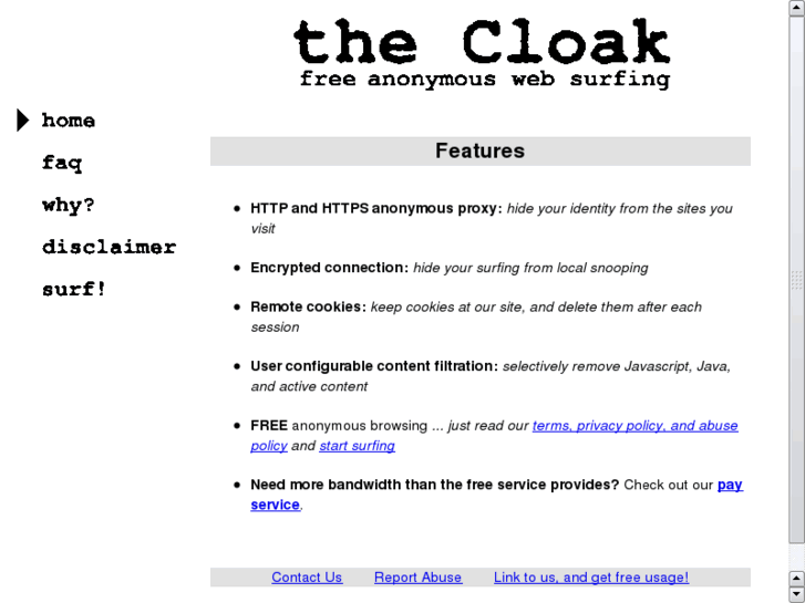 www.cloaksite.com