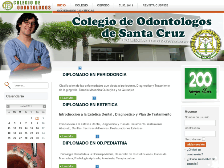 www.colegiodeodontologossantacruz.com