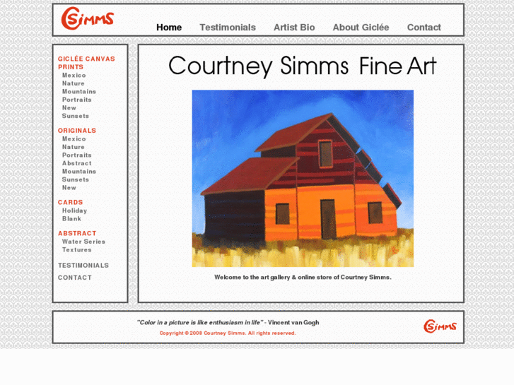 www.courtneysimmsfineart.com