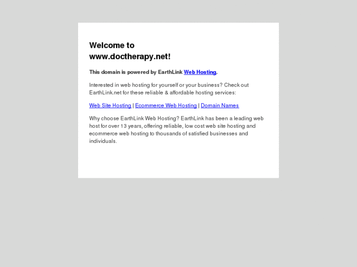 www.doctherapy.net