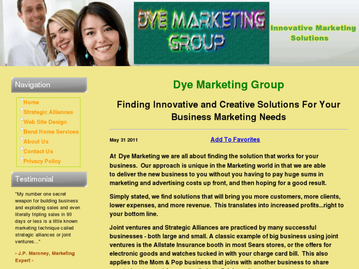www.dyemarketing.com