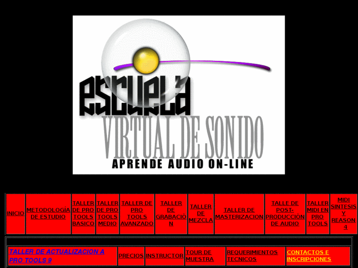 www.escuelavirtualdesonido.com