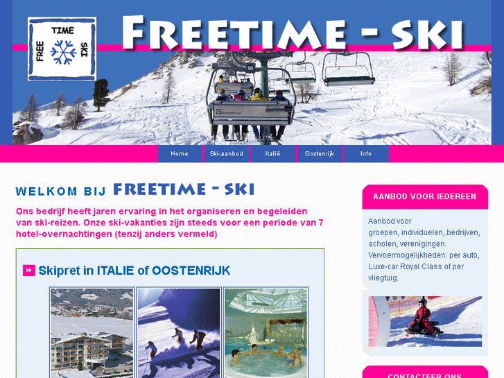 www.freetime-ski.be