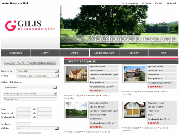 www.gilis-nieruchomosci.pl